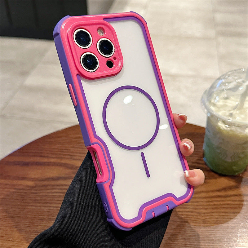 PrecisionArmor 2-in-1 Clear Case with Dust Plug for iPhone
