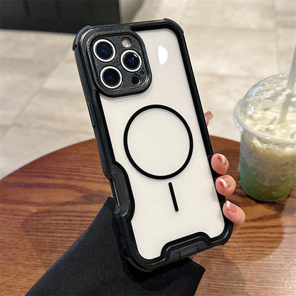 PrecisionArmor 2-in-1 Clear Case with Dust Plug for iPhone