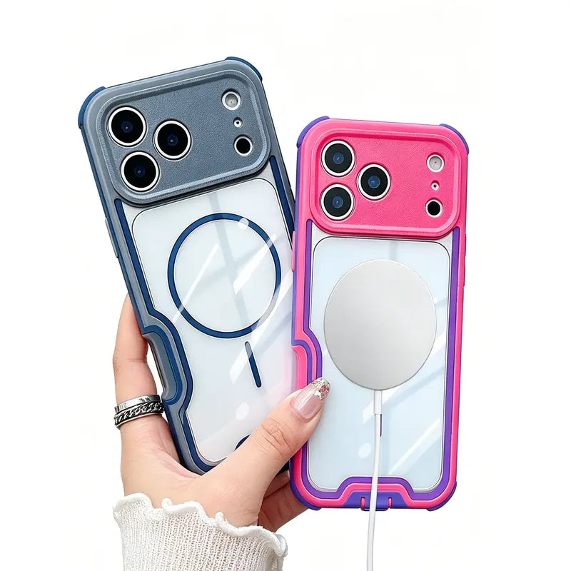 PrecisionArmor 2-in-1 Clear Case with Dust Plug for iPhone