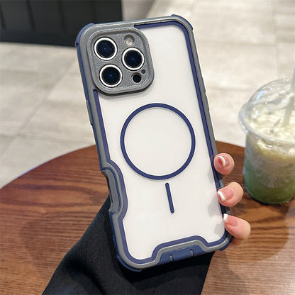 PrecisionArmor 2-in-1 Clear Case with Dust Plug for iPhone