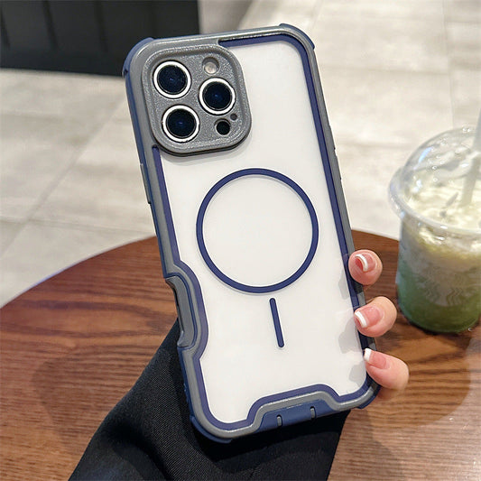 PrecisionArmor 2-in-1 Clear Case with Dust Plug for iPhone