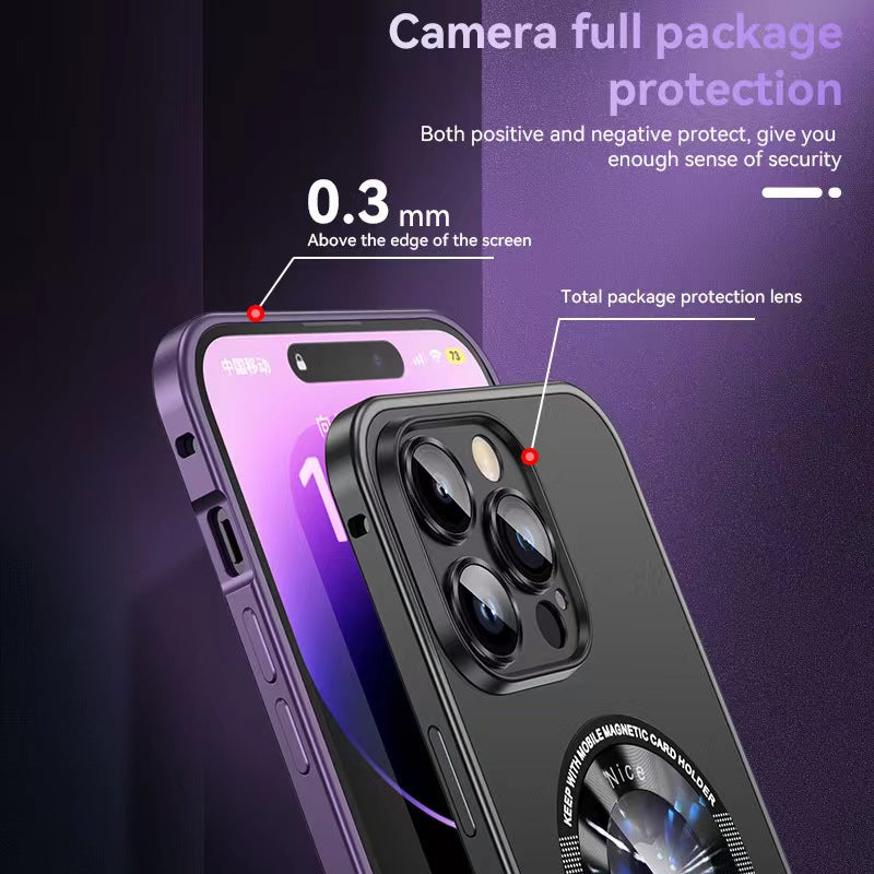 Magnetic Metal Frame Mobile Phone Case