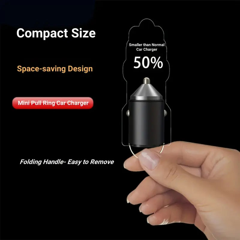 VoltDock™ Universal Multi-Device Car Charger with LED Voltage Monitor