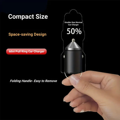 VoltDock™ Universal Multi-Device Car Charger with LED Voltage Monitor