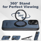 Suteni Classic Case – 360° Ring Stand,Wireless Charging