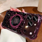 LeopaLuxe™ Leopard Print iPhone Case – Rhinestone Ring Grip & Kickstand