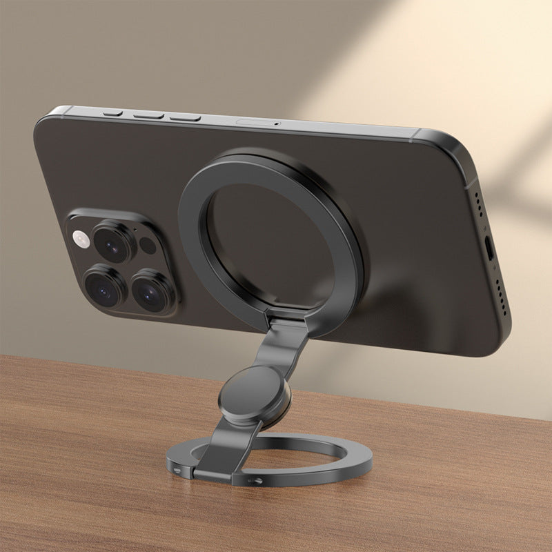 SpinGrip™ MagSafe Fidget Ring Holder – 360° Rotating Foldable Phone Stand