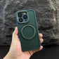 Translucent Matte 360° Magnetic iPhone Case: Shockproof, Wireless Charging, Heat Dissipation