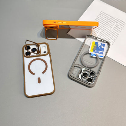 MagShiel Clear Case with Folding Lens Bracket for iPhone