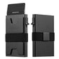 SHIMENGFU Carbon Minimalist Wallet — RFID-Blocking Aluminum Metal Card Holder with Trigger Ejection