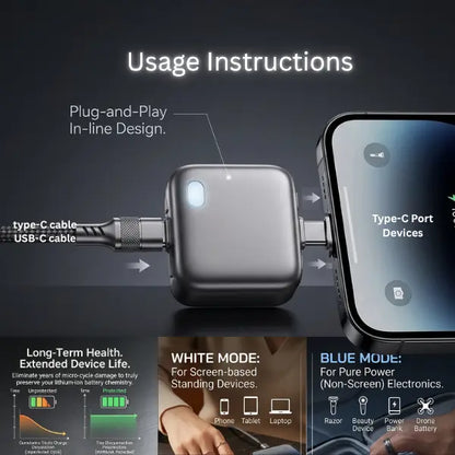 GuardPulse · 140W Auto-Eject Battery Shield
