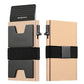 SHIMENGFU Carbon Minimalist Wallet — RFID-Blocking Aluminum Metal Card Holder with Trigger Ejection