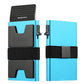 SHIMENGFU Carbon Minimalist Wallet — RFID-Blocking Aluminum Metal Card Holder with Trigger Ejection