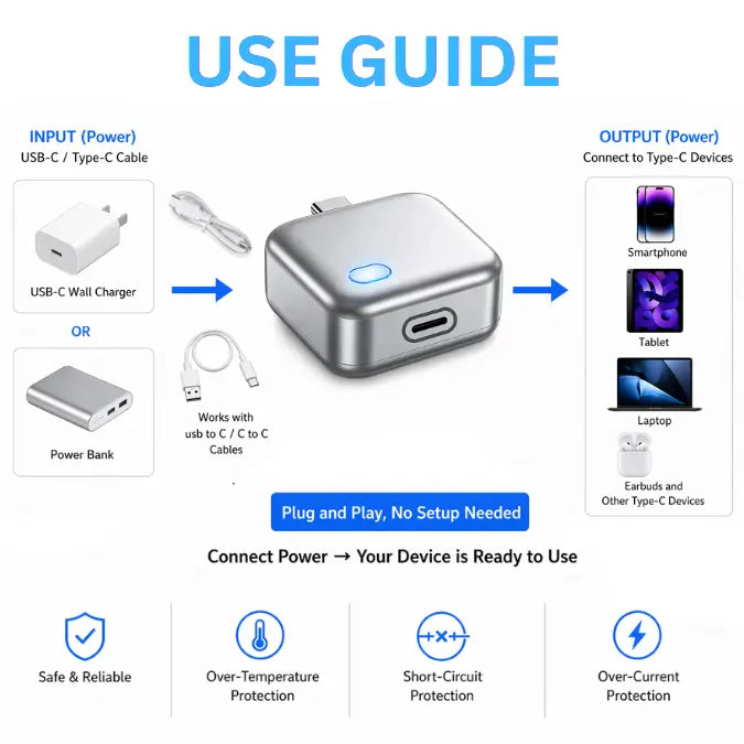 GuardPulse · 140W Auto-Eject Battery Shield