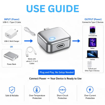 GuardPulse · 140W Auto-Eject Battery Shield