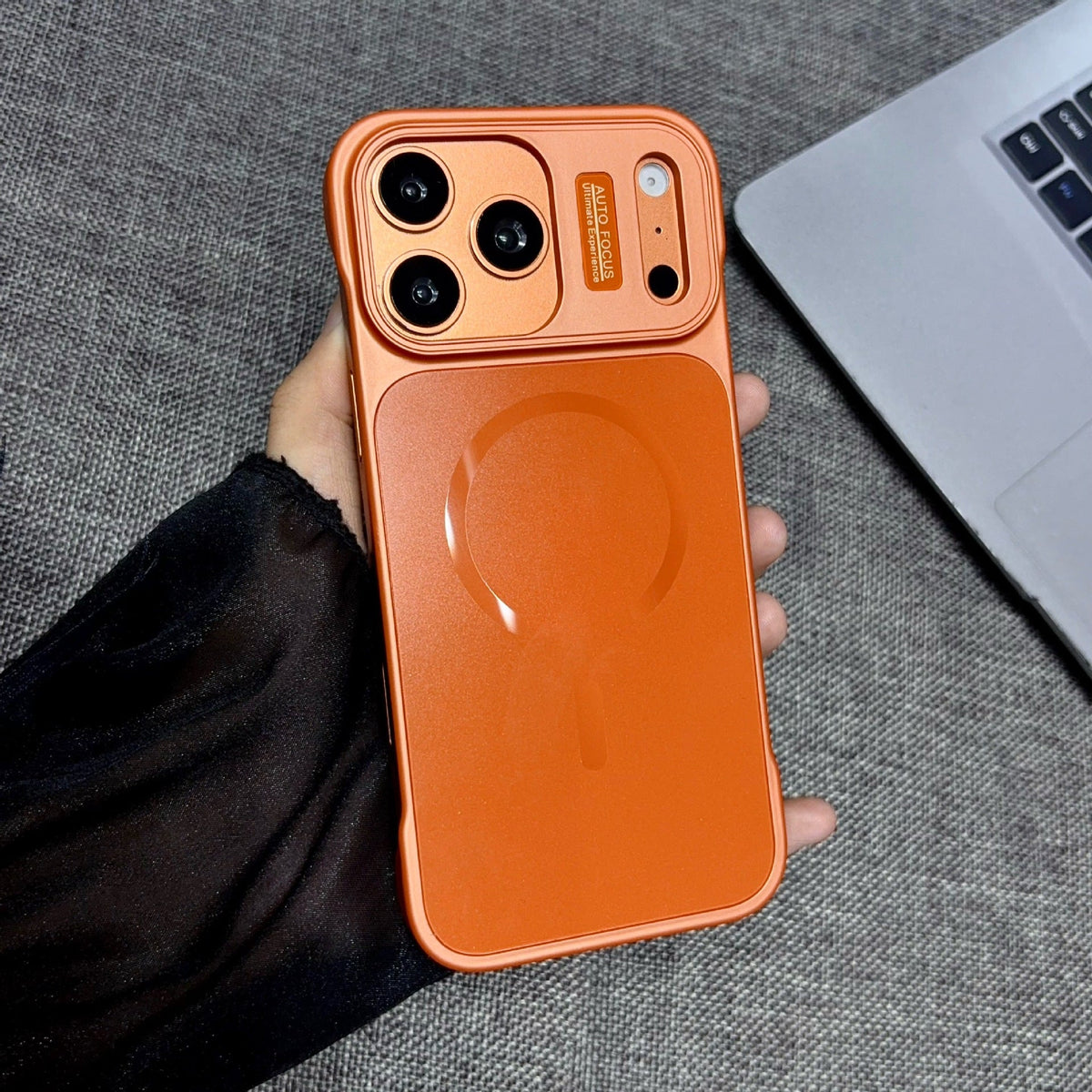 AeroMatte™ Frameless AG Matte iPhone Case – Magnetic Anti-Fingerprint Protection
