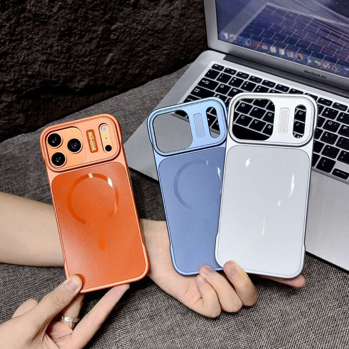 AeroMatte™ Frameless AG Matte iPhone Case – Magnetic Anti-Fingerprint Protection