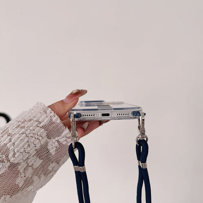 MagCarry™ Magnetic Stand iPhone Case – Crossbody Lanyard & Hands-Free Design