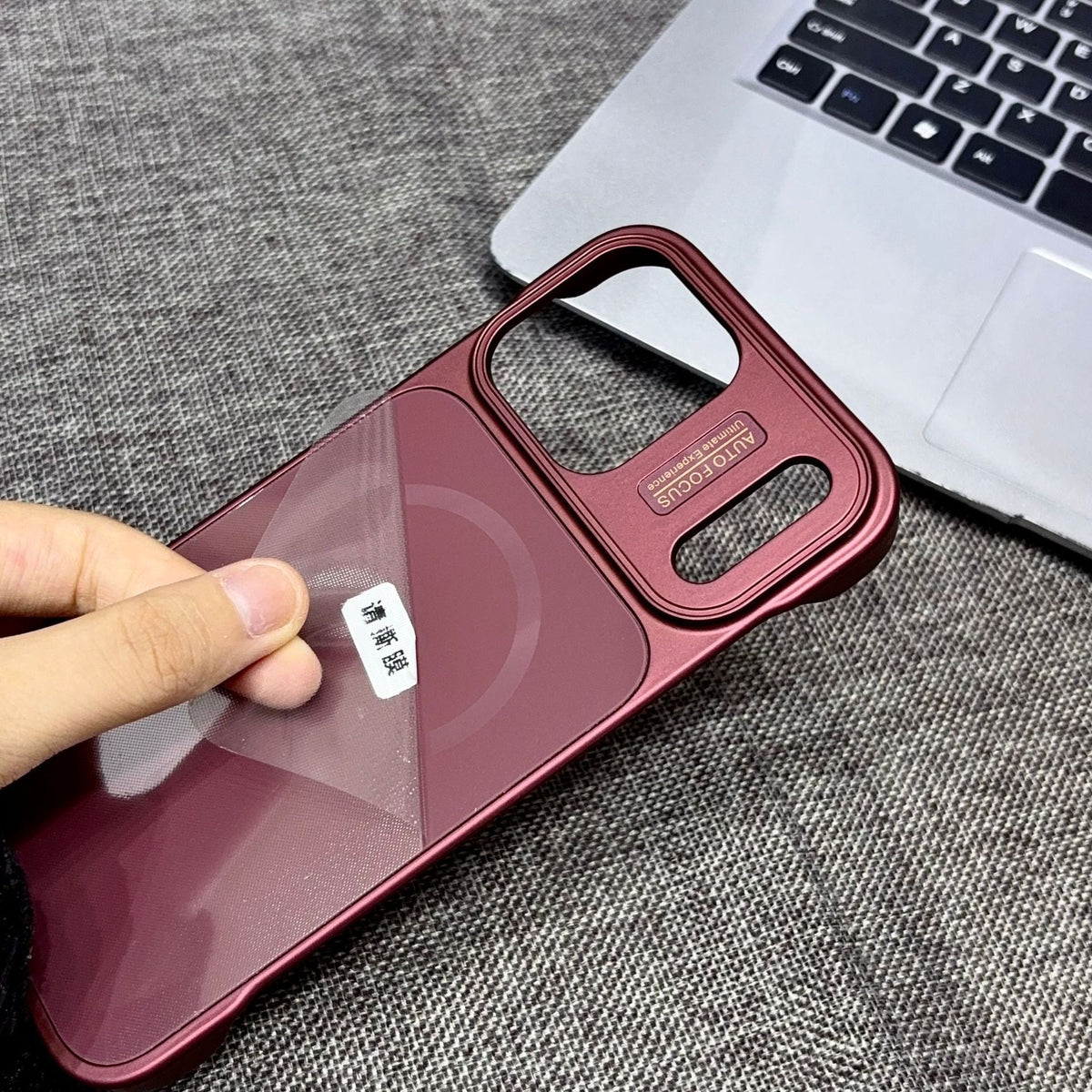 AeroMatte™ Frameless AG Matte iPhone Case – Magnetic Anti-Fingerprint Protection