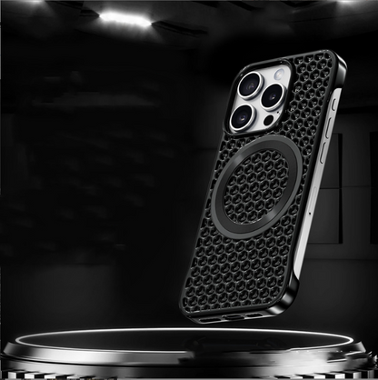 Honeycomb Heat Dissipation Magnetic iPhone Case - Ultra-Thin & Breathable