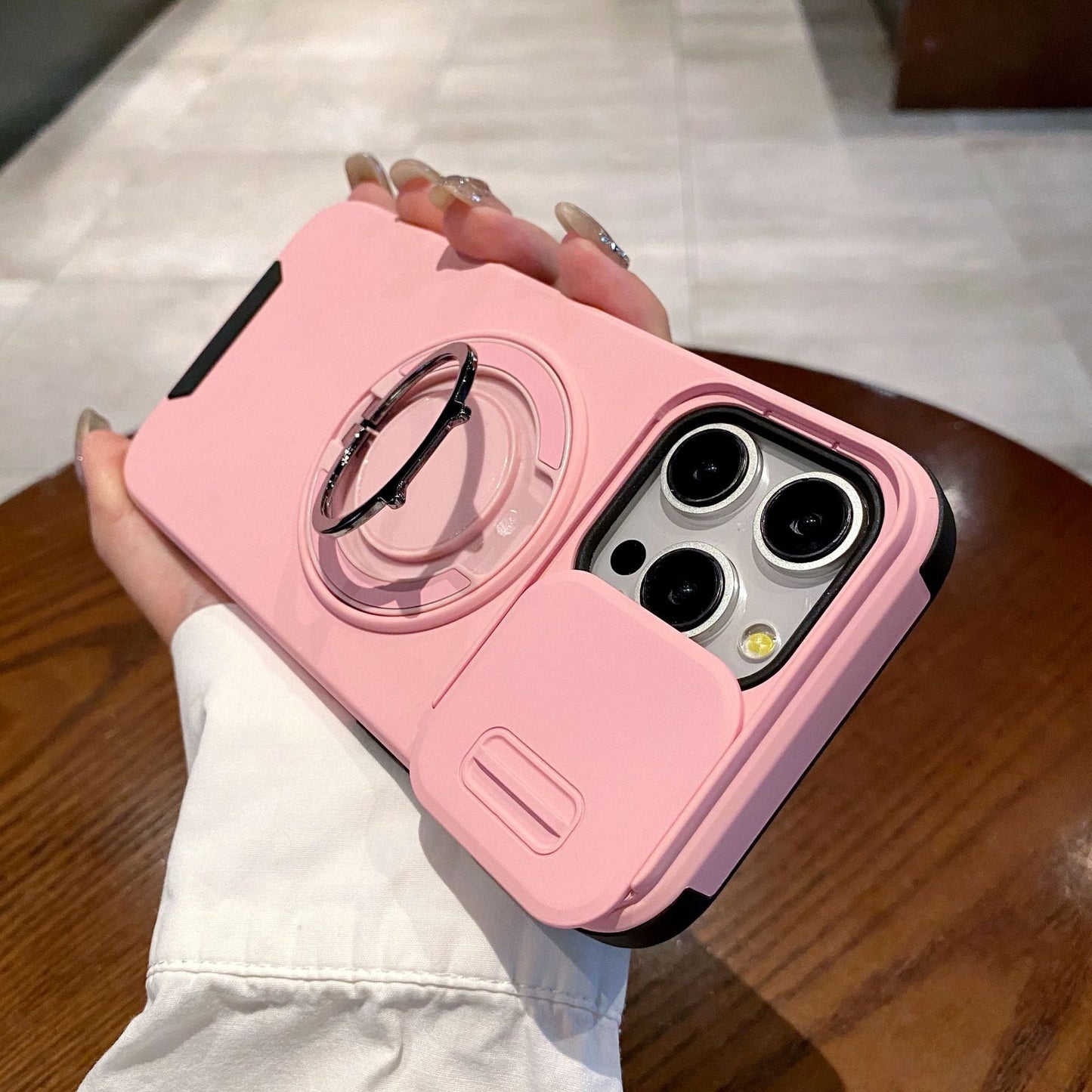 MagShiel Rugged Case with Sliding Lens Cover for iPhone