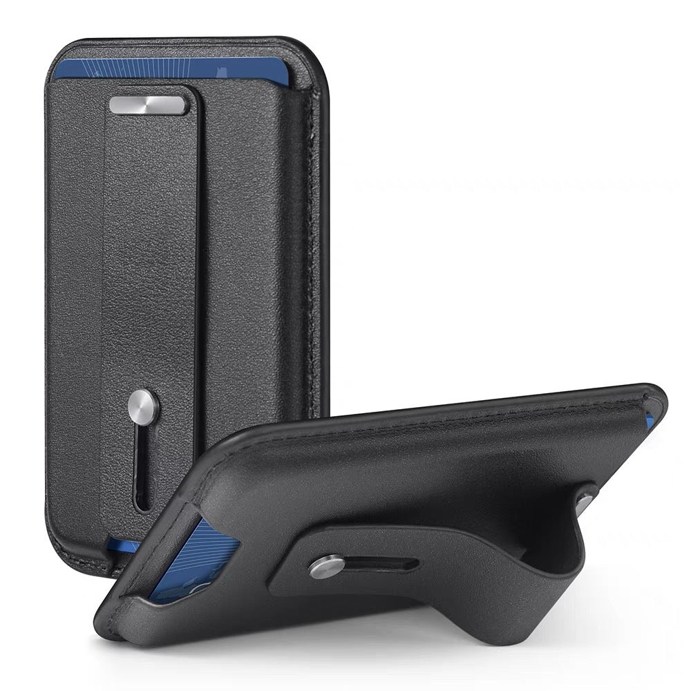 MagTrack™ Smart Finder Wallet Stand | MagSafe Premium Leather Card Case