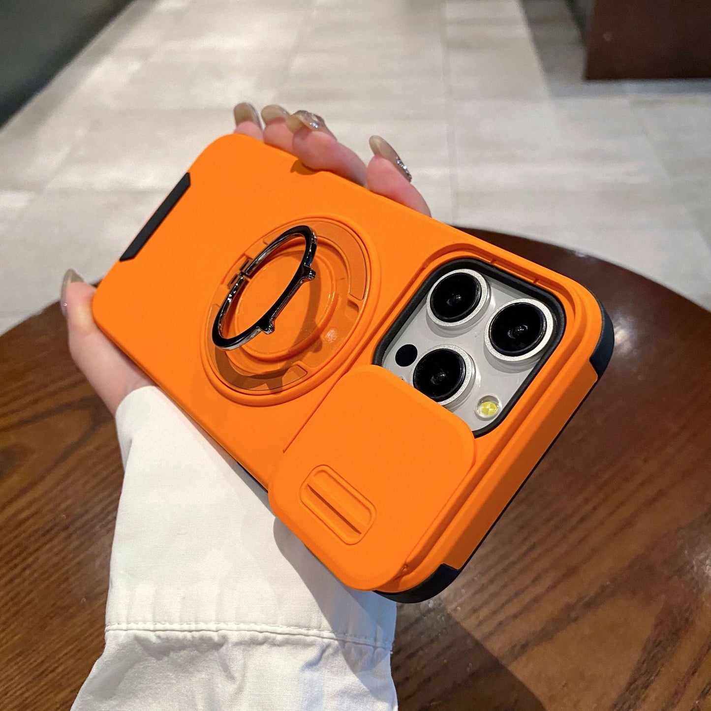 MagShiel Rugged Case with Sliding Lens Cover for iPhone