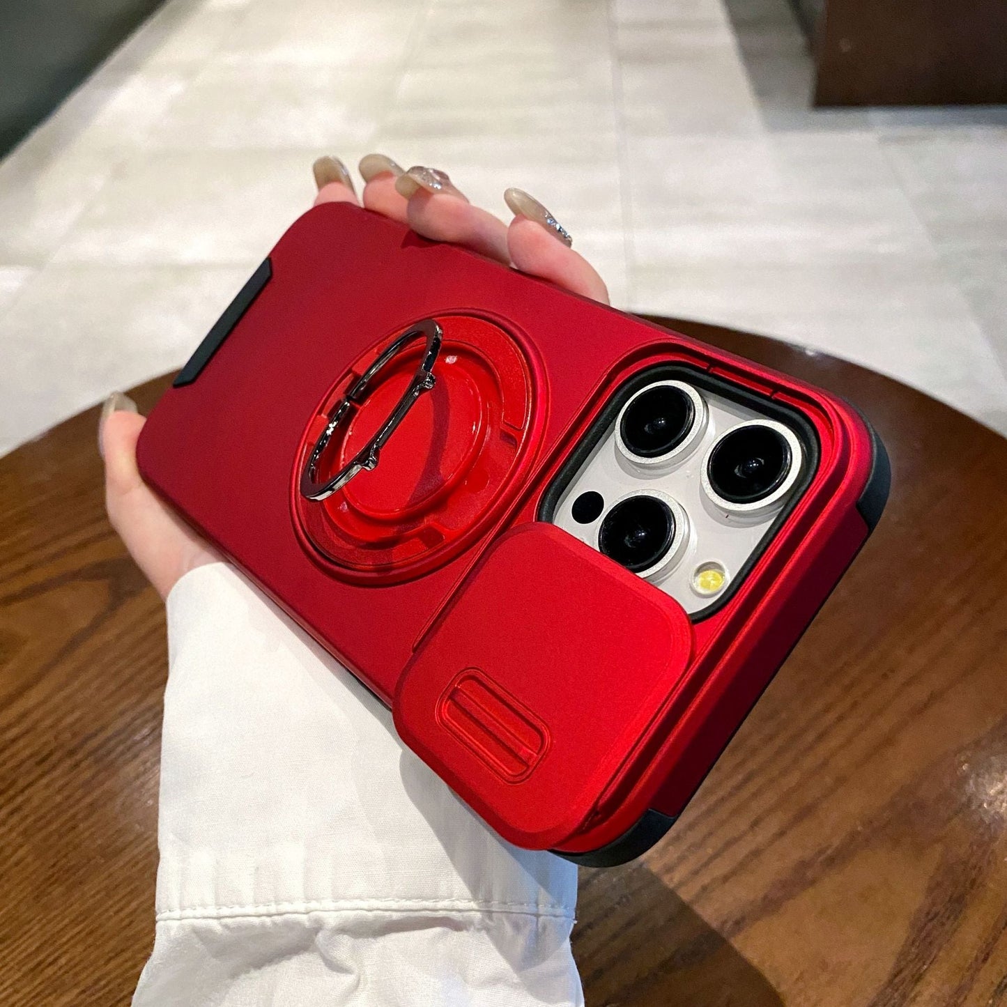 MagShiel Rugged Case with Sliding Lens Cover for iPhone