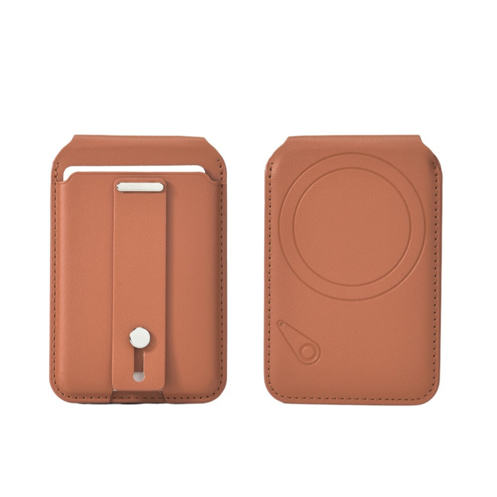 MagTrack™ Smart Finder Wallet Stand | MagSafe Premium Leather Card Case