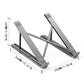 8-in-1 Retractable Laptop Stand Hub – 4K HDMI, USB Ports