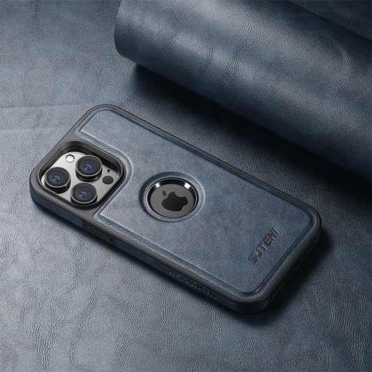Suteni Magnetic Charging Case – Invisible MagSafe Ring, Matte Finish, Full Protection