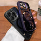 iPhone Silicone Magnetic Case: Rear Magnet, Shockproof & Durable