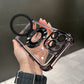 LumiShield™ Translucent Magnetic iPhone Case – Built-In Stand & Airbag Corners