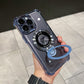 LumiShield™ Translucent Magnetic iPhone Case – Built-In Stand & Airbag Corners