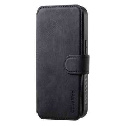 Leather Wallet Phone Case – Detachable Design & Wireless Charging Compatible