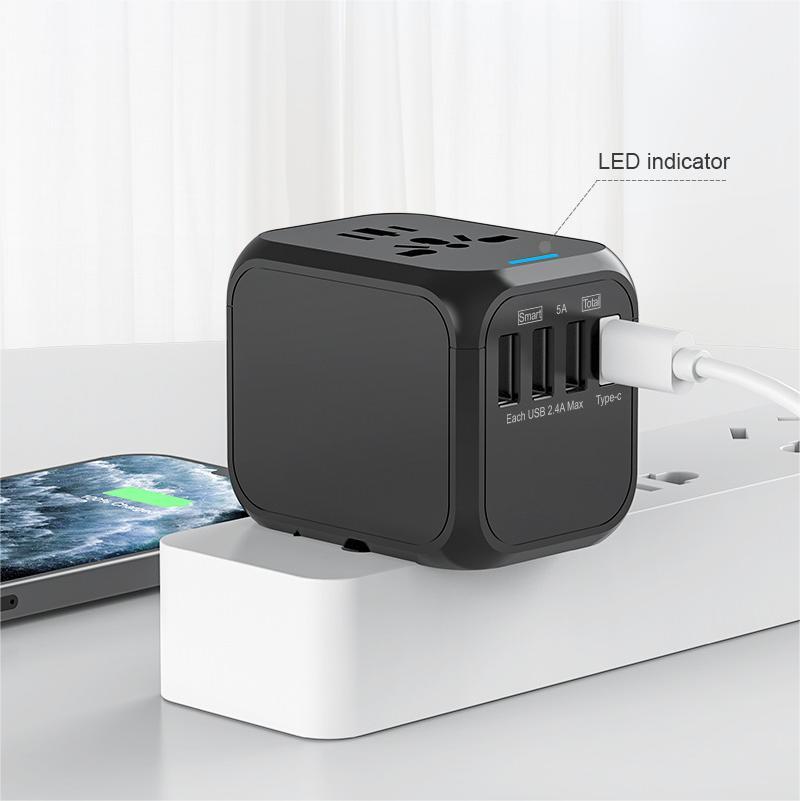 Universal World Travel Power Charger Adapter