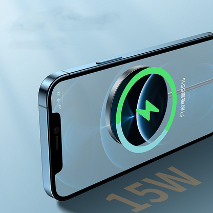 Magnetic Wireless Fast Charger - USB & Type-C 2-in-1