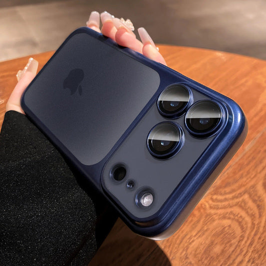 FrostShield™ Frosted iPhone Case – Large Camera Window Guard
