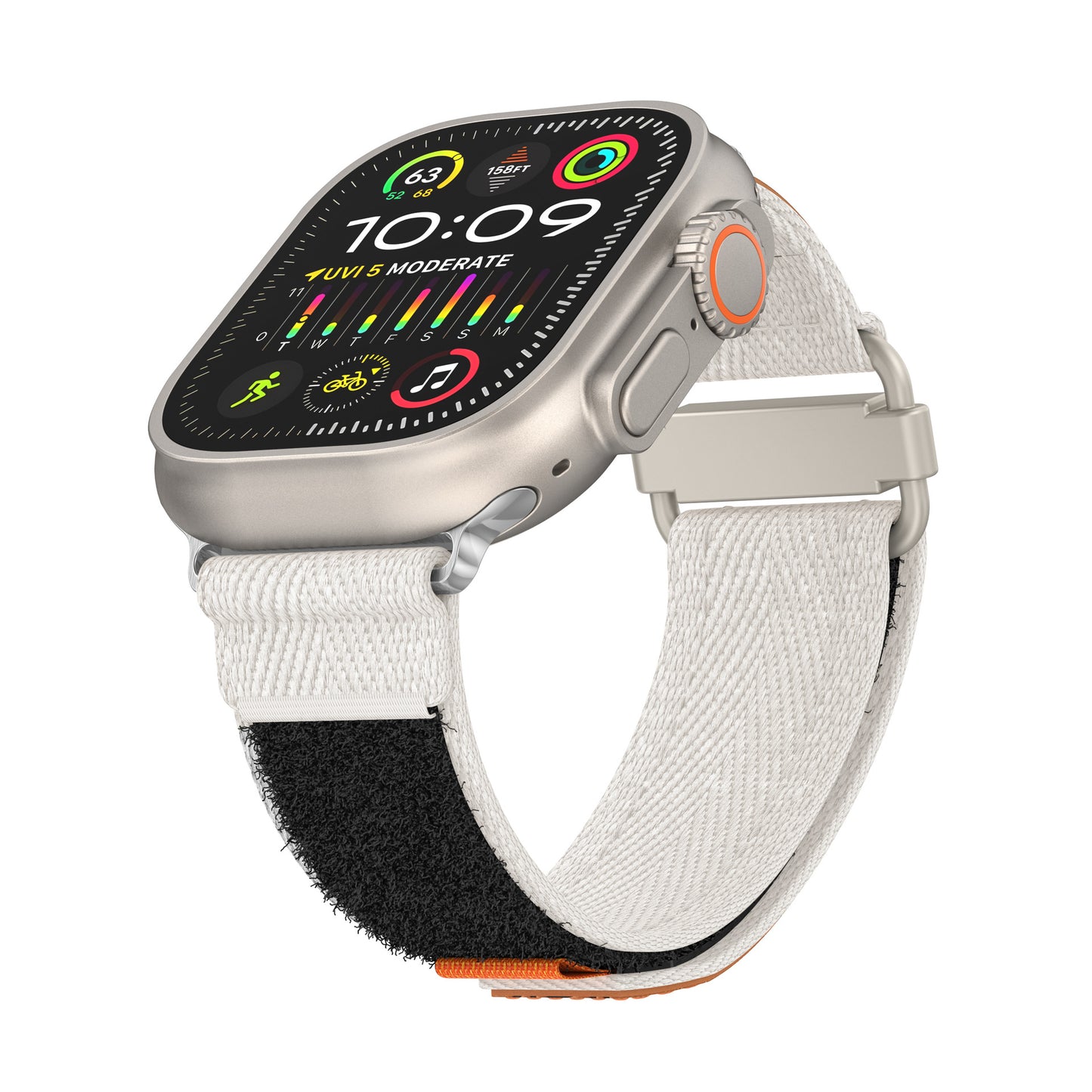 Detachable Nylon iWatch Strap - Convenient, Stylish Wear