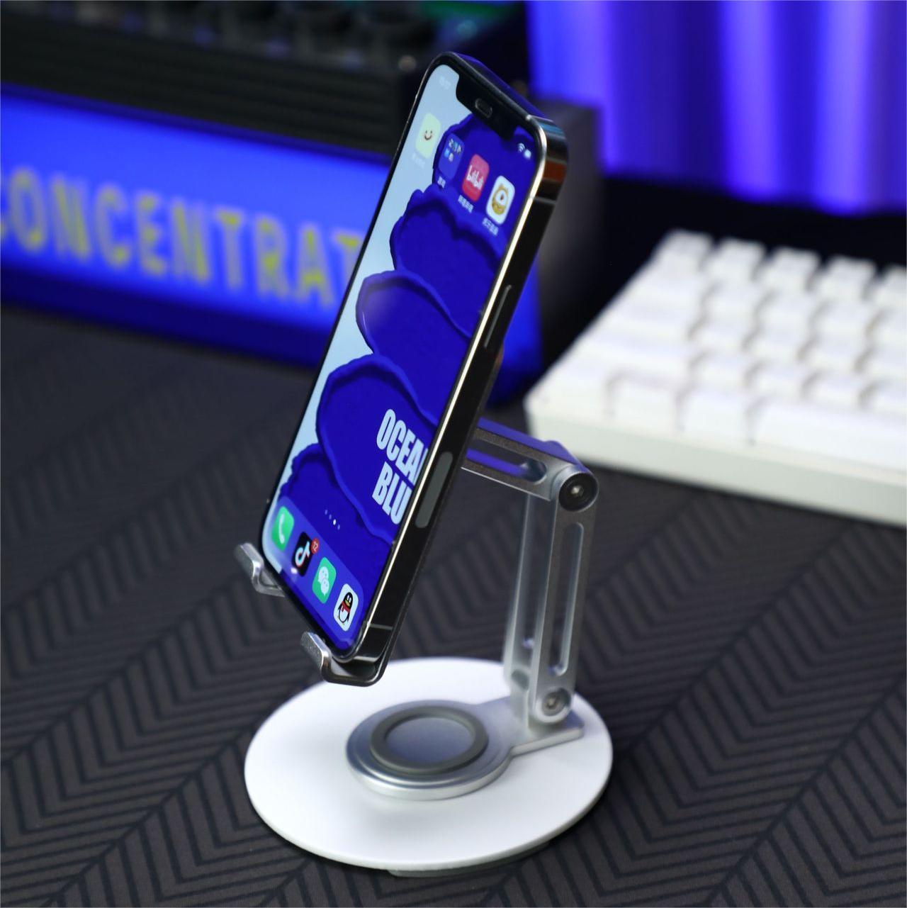 FlexiMetal 360° Desktop Phone Stand