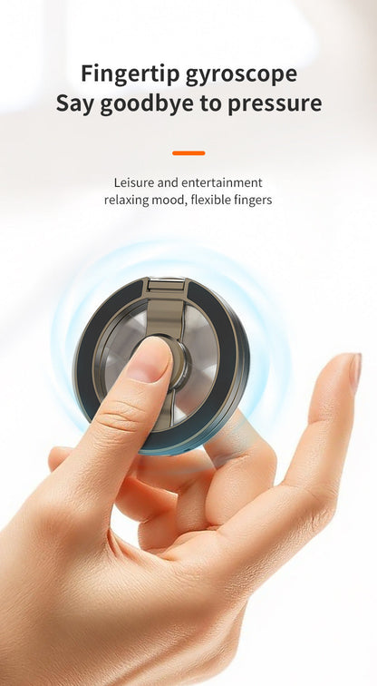 SpinGrip™ MagSafe Fidget Ring Holder – 360° Rotating Foldable Phone Stand