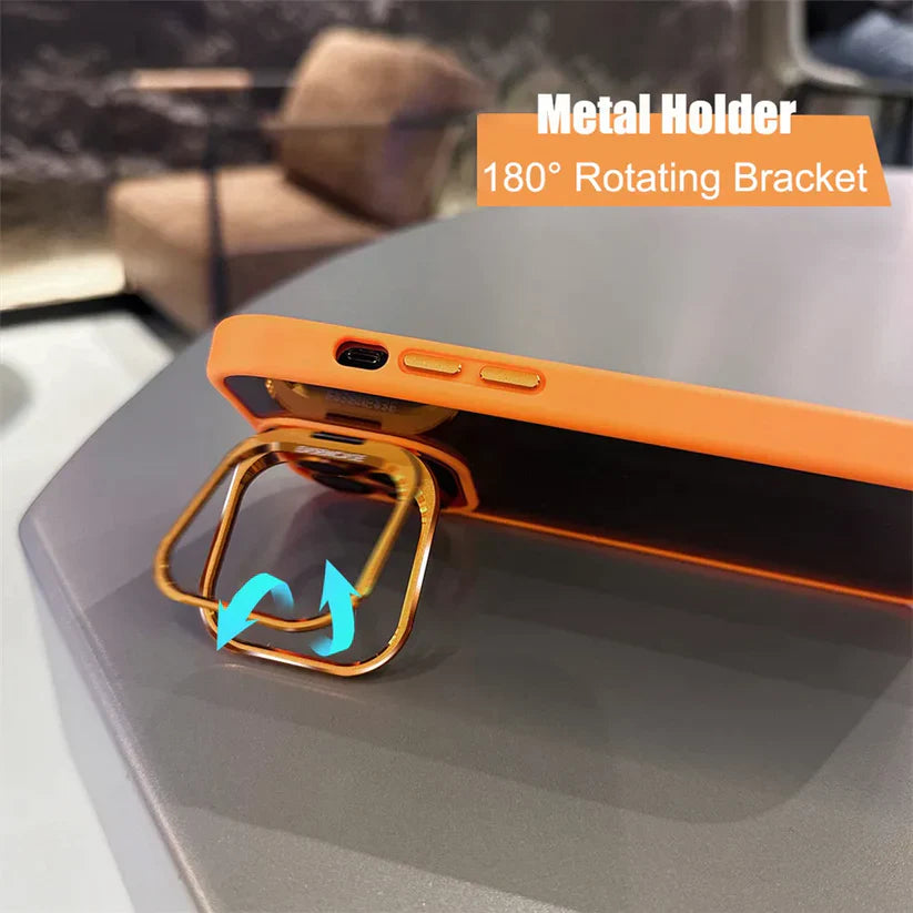 CrystalStand iPhone Case: Clarity, Stand, and Lens Film All-in-One