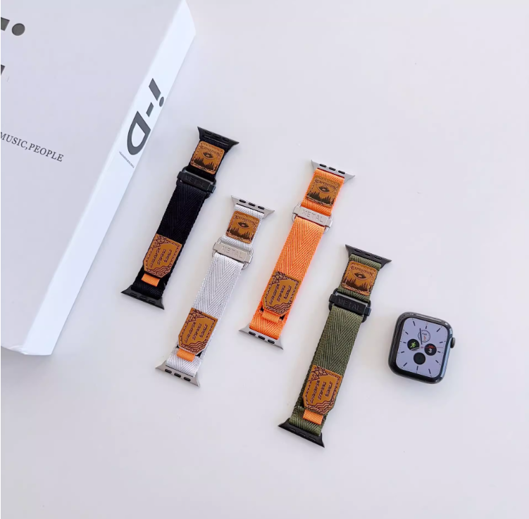 Detachable Nylon iWatch Strap - Convenient, Stylish Wear