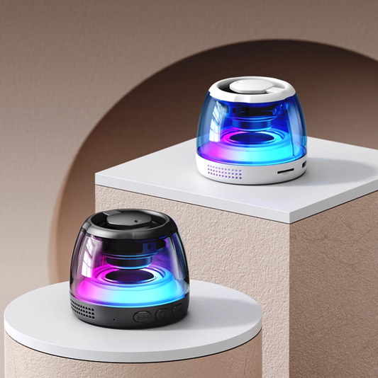 Mini Bluetooth Speaker - Magnetic & Ambient Light