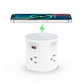 Electric Lift Desk Power Outlet – Wireless Charging & USB Ports