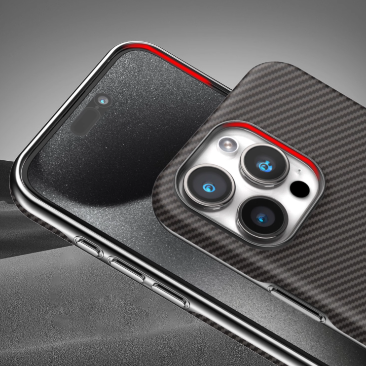 EliteCarbon Carbon Fiber Phone Case – MagSafe Charging Compatible