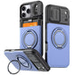 WalletShield Slide Card Holder Case with Magnetic Camera Lens Cover