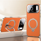 AurumSkin Stand Case – Premium Leather Texture & Magnetic Support