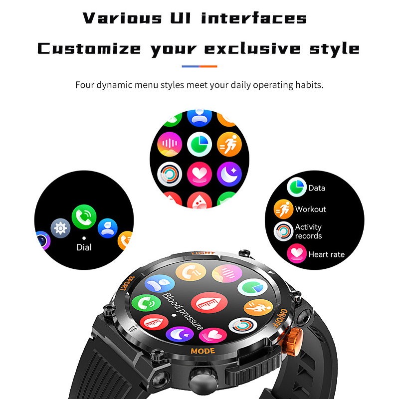 StriveX Performance Watch –  Heart Rate , Blood Oxygen Monitoring& Training Metrics