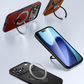 PrimeLuxe Magnetic Leather Case – Elegant Protection with Kickstand